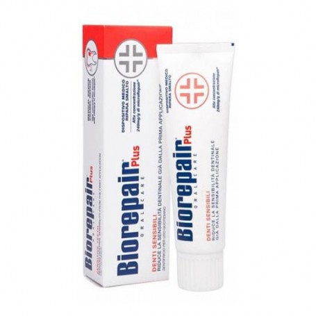 Зубная паста Biorepair Plus Oral Care Sensitive Teeth Профессиональное избавление от чувствительности, 75 мл