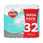 Туалетная бумага RUTA Classic Mega Pack белая, 2-слойная, 32 рулона