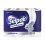 Туалетная бумага Selpak Professional Premium белая, 3-слойная, 24 рулона