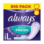 Ежедневные прокладки Always Daily Fresh Long Без запаха, 52 шт