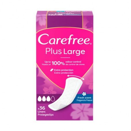 Ежедневные прокладки Carefree Plus Large Fresh, 36 шт