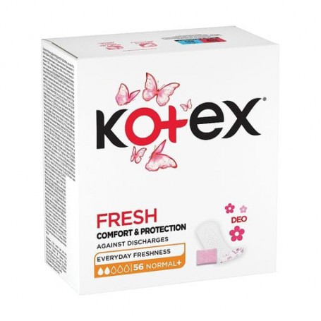 Ежедневные прокладки Kotex Deo Normal Plus, 56 шт