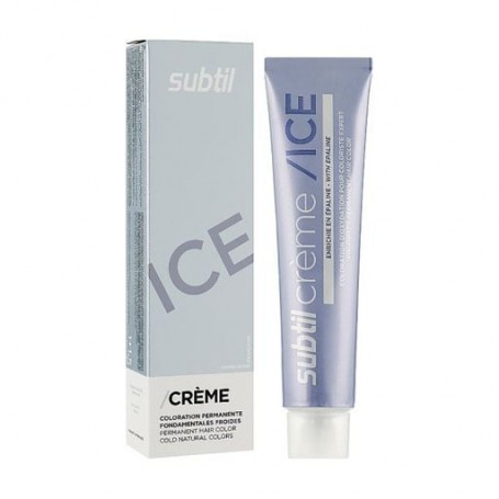 Стойкая крем-краска для волос Subtil Ice Colors Hair Coloring Cream, 7 IC Блондин холодный, 60 мл