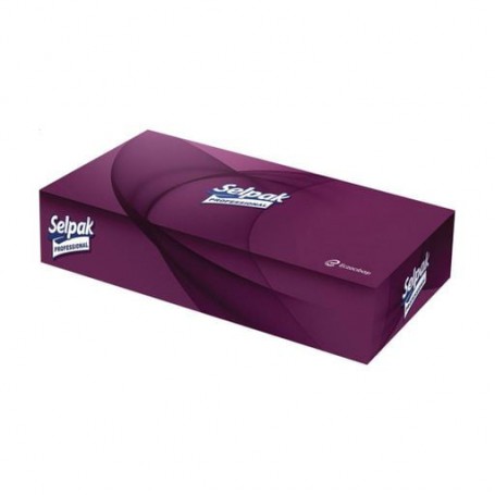 Косметические салфетки Selpak Professional Pro Extra 2-слойные, 80 шт