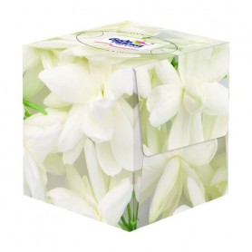 Салфетки бумажные Будь Ласка Жасмин, 2-слойные, 80 шт