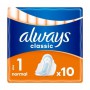 Прокладки для критических дней Always Classic Normal размер 1, 10 шт