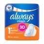 Прокладки для критических дней Always Classic Normal размер 1, 10 шт