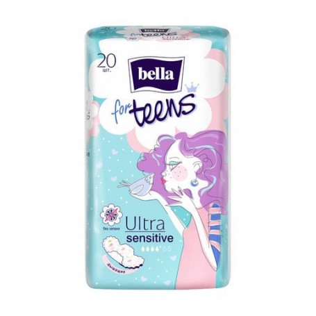 Гигиенические прокладки Bella for Teens Ultra Sensitive, 20 шт