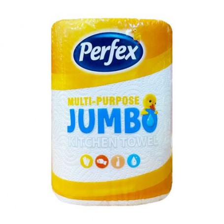 Бумажные полотенца Perfex Jumbo, 2-слойные, 144 отрывов, 1 шт