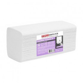 Бумажные полотенца Pro Service Comfort V-сборка, белые, 2-слойные, 150 листов