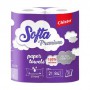 Бумажные полотенца Chisto Softa Premium на гильзе, 3х-слойный, 84 отрыва, 2 рулона