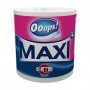 Бумажные полотенца Ooops! Maxi, белые, 2-слойные, 500 отрывов, 1 рулон