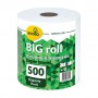 Бумажные полотенца Ruta Ecolo Big Roll белые, 2-слойные, 500 отрывов, 1 рулон