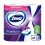 Бумажные полотенца Zewa Premium, 2-слойные, 45 отрывов, 2 рулона