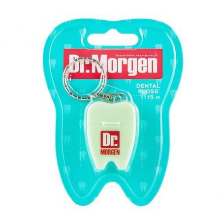 Зубная нить Dr. Morgen Dental Floss Mini для ежедневного ухода, зеленый, 15 м