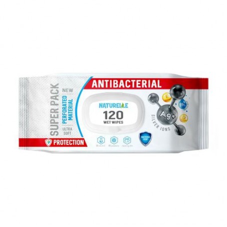 Влажные салфетки Naturelle Antibacterial Wet Wipes Travel Pack, 120 шт