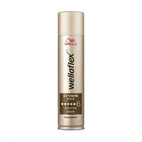 Лак для волос WELLA Wellaflex эластичная и упругая фиксация 6, 250 мл