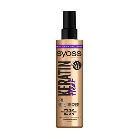 Термозащитный спрей для волос SYOSS Keratin Heat Spray, 200 мл