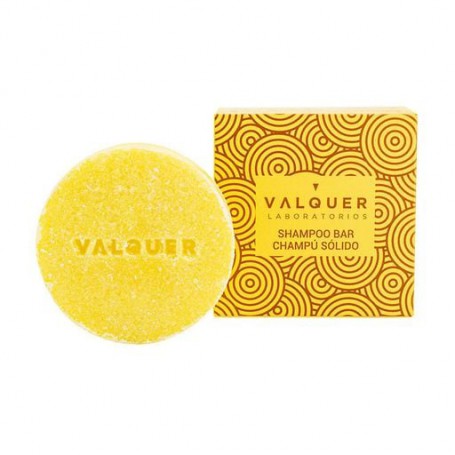 Твердый шампунь Valquer Shampoo Bar для всех типов волос, с экстрактом лимона и корицы, 50 г