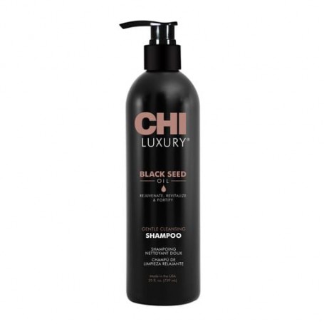 Нежный очищающий шампунь для волос Chi Luxury Black Seed Oil Gentle Cleansing Shampoo с маслом черного тмина, 355 мл