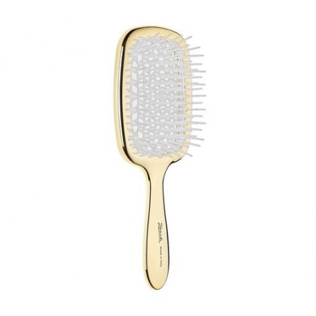 Расческа для волос Janeke Superbrush 1830 the Original Italian Patent Золото-белая