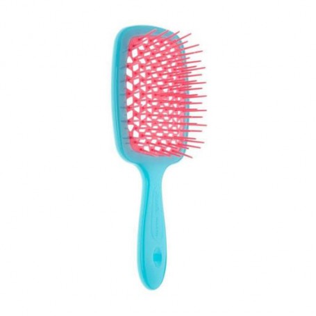 Расческа для волос Janeke Superbrush 1830 the Original Italian Patent Бирюзовая и розовая