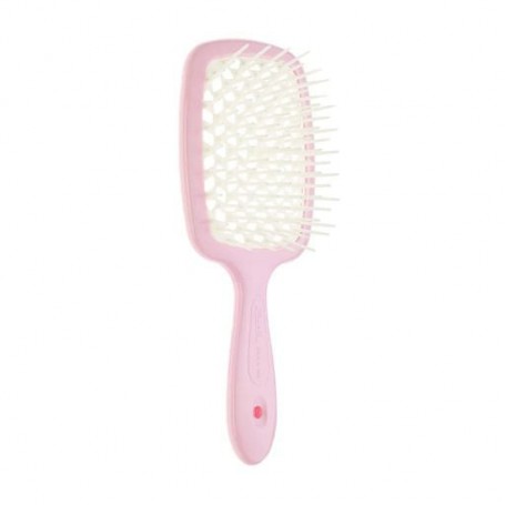 Расческа для волос Janeke Superbrush 1830 the Original Italian Patent Розовая и белая