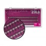 Накладные ресницы пучковые Zola Premium Lashes 10D, C 0.10, 10 мм