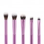 Набор кистей для макияжа глаз Glov Eye Makeup Brushes, Purple, 5 шт