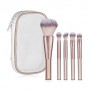 Набор кистей для макияжа с косметичкой Patricia Ledo Brush Set, 6 шт