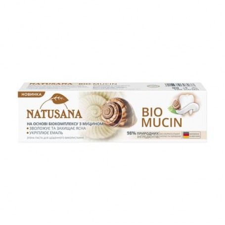 Зубная паста Natusana Bio Mucin, 100 мл