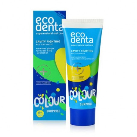 Детская зубная паста Ecodenta Cavity Fighting Kids Toothpaste, с 6 лет, 75 мл
