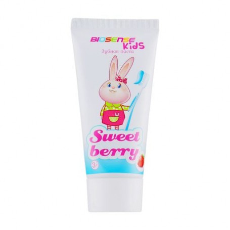 Детская зубная паста Bioton Сosmetics Biosense kids Sweet Вerry, 50 мл