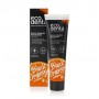 Отбеливающая зубная паста Ecodenta Black Orange Whitening Toothpaste с углем, со вкусом апельсина, без фтора, 100 мл