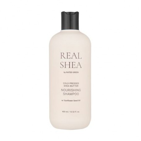 Питательный шампунь для волос Rated Green Real Shea Nourishing Shampoo с маслом ши, 400 мл