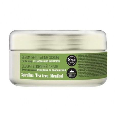 Себорегулирующий скраб для кожи головы Botanic Leaf Sebum Regulating Scalp Очищение и увлажнение, 250 мл
