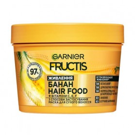 Маска Garnier Fructis HairFood Mask Банан Экстрапитание, для очень сухих волос, 400 мл