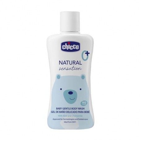 Детский гель для купания Chicco Natural Sensation с алоэ и ромашкой, 200 мл