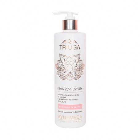 Гель для душа Triuga Ayurveda Professional Skin Care Питание и защита, 500 мл
