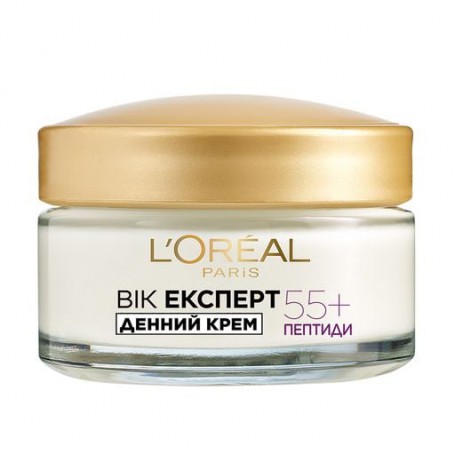 Дневной крем для лица L'Oreal Paris Возраст эксперт, против морщин, восстанавливающий, 55+, 50 мл