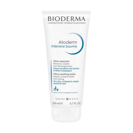 Успокаивающий бальзам Bioderma Atoderm Intensive Baume Balm для очень сухой и атопической кожи, 200 мл