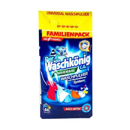 Стиральный порошок Waschkonig Universal, 44 стирок, 3.036 кг