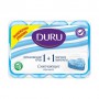 Крем-мыло твердое DURU Увлажняющий крем и морские минералы 1+1, 4*80 г