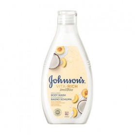 Гель для душа JOHNSON'S Vita-Rich Смузи, с йогуртом, кокосом и экстрактом персика, 750 мл