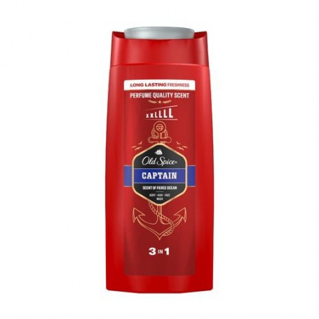 Гель-шампунь для душа 2 в 1 OLD SPICE Captain, 675 мл