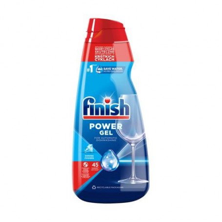 Гель для мытья посуды в посудомоечной машине Finish Gel All in 1 Max Чистота до блеска, 900 мл