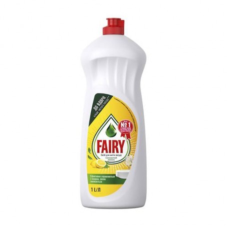 Средство для мытья посуды Fairy Сочный лимон, 1 л
