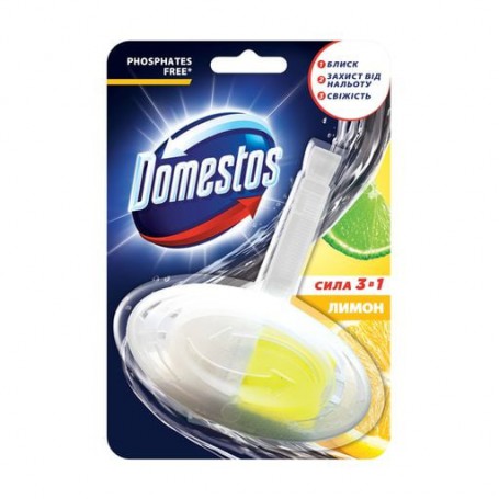 Блок гигиенический для унитаза Domestos Лимон, 35 г