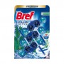 Твердый туалетный блок Bref Color Aktiv Эвкалипт, 3*50 г