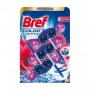 Твердый туалетный блок Bref Color Aktiv Цветочная свежесть, 3*50 г